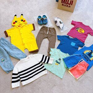3-5 YEARS OLD BOY CLOTHING, CROCS, SOCCER TOY